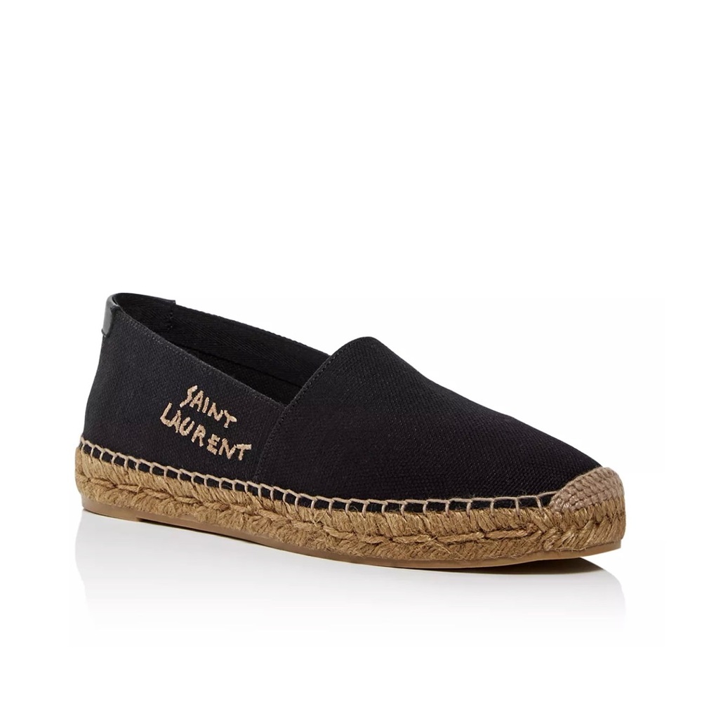 Saint Laurent Women's Signature Espadrille Flats